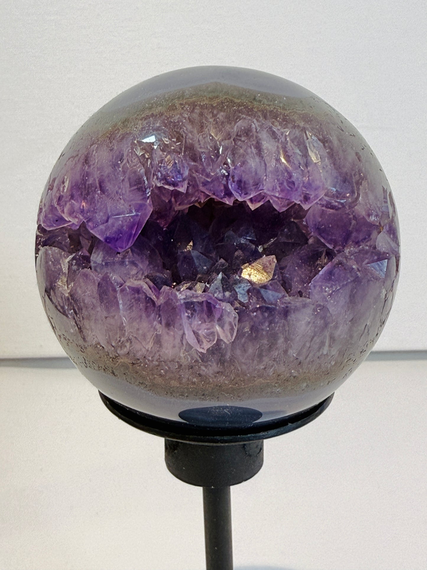 Amethyst Geode Sphere
