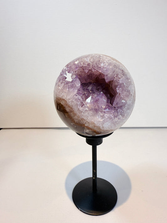 Amethyst Geode Sphere (Uruguayan)