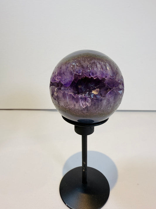 Amethyst Geode Sphere