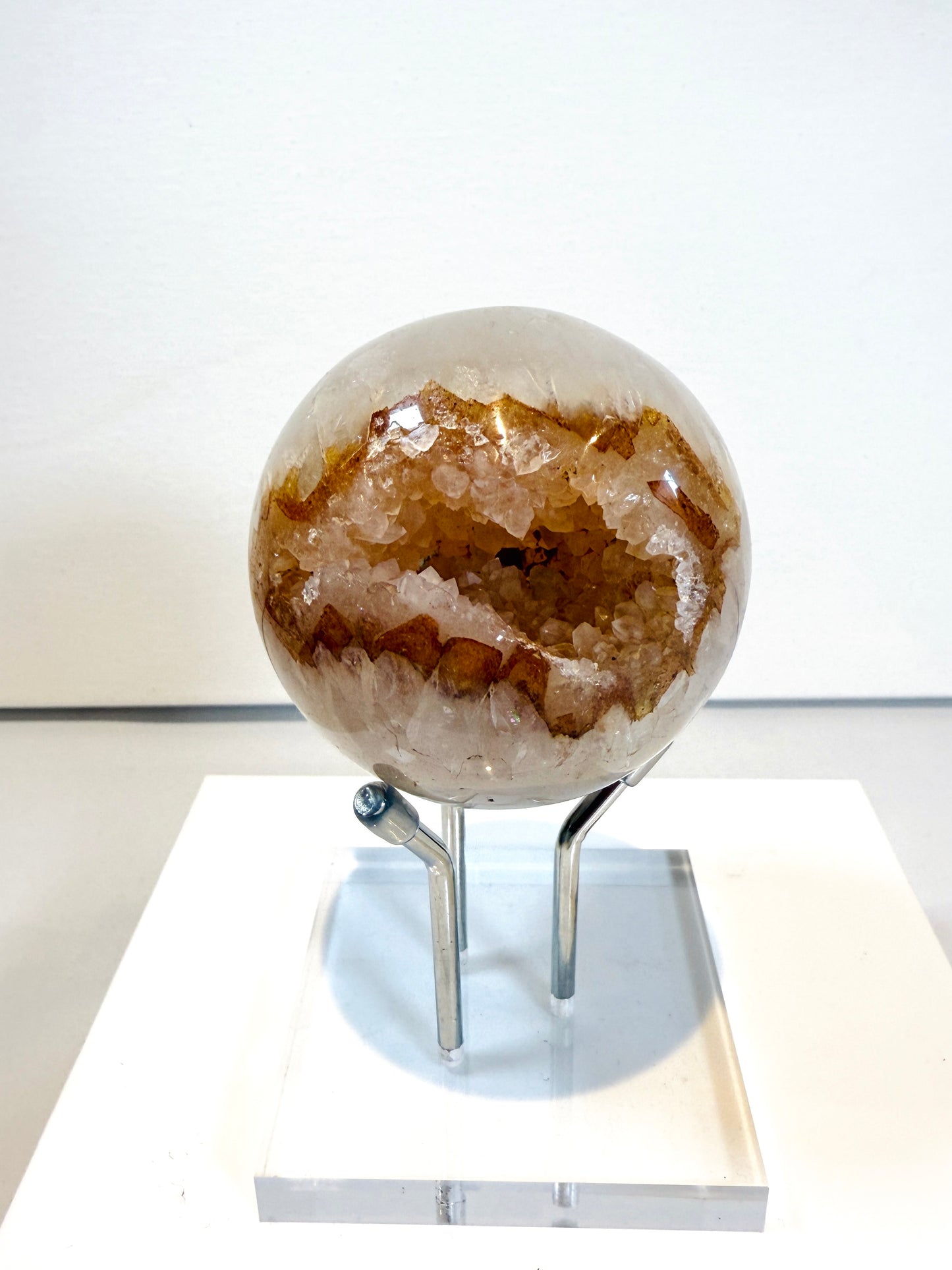 Agate Geode Sphere