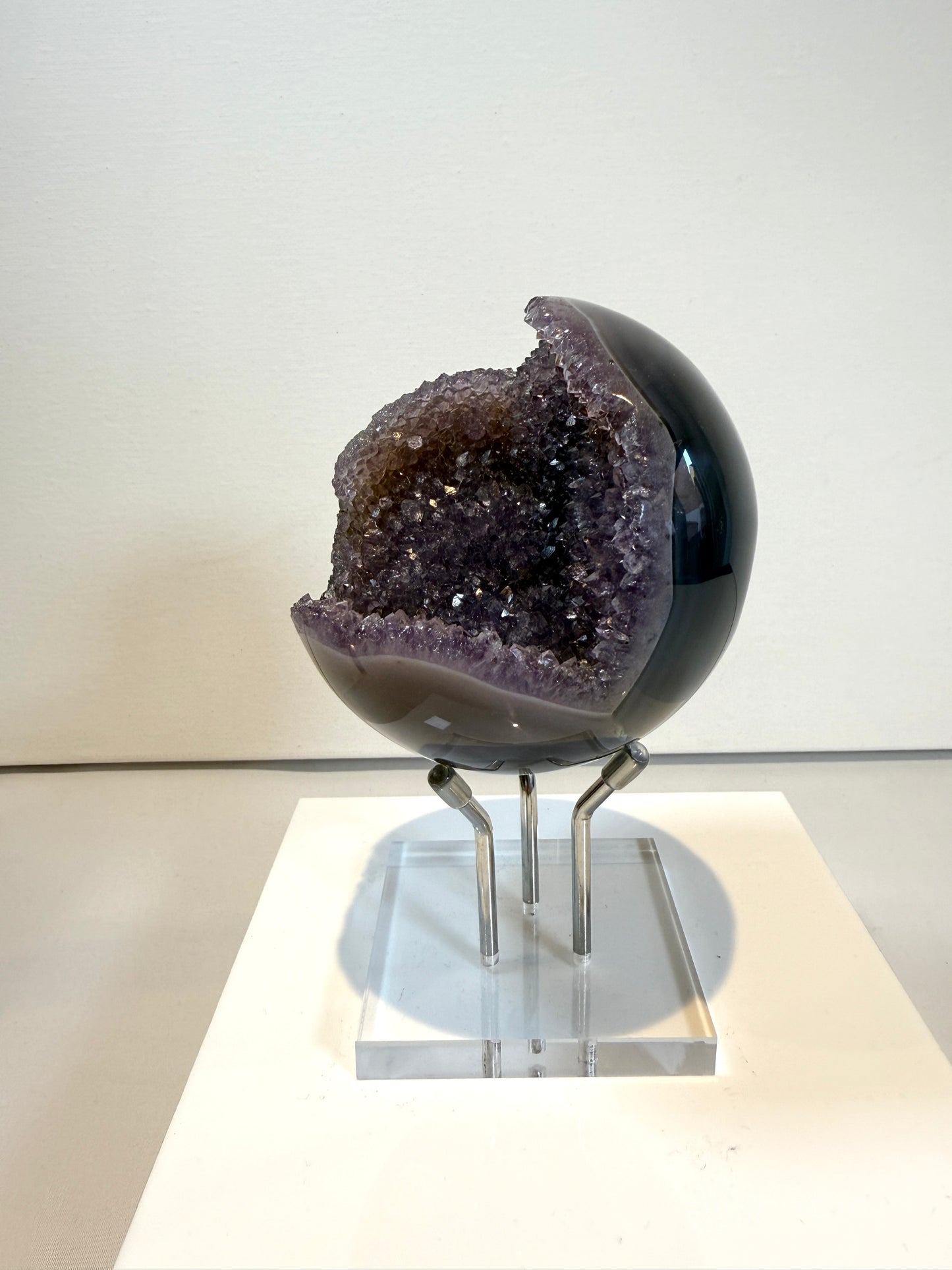 Amethyst Geode Sphere