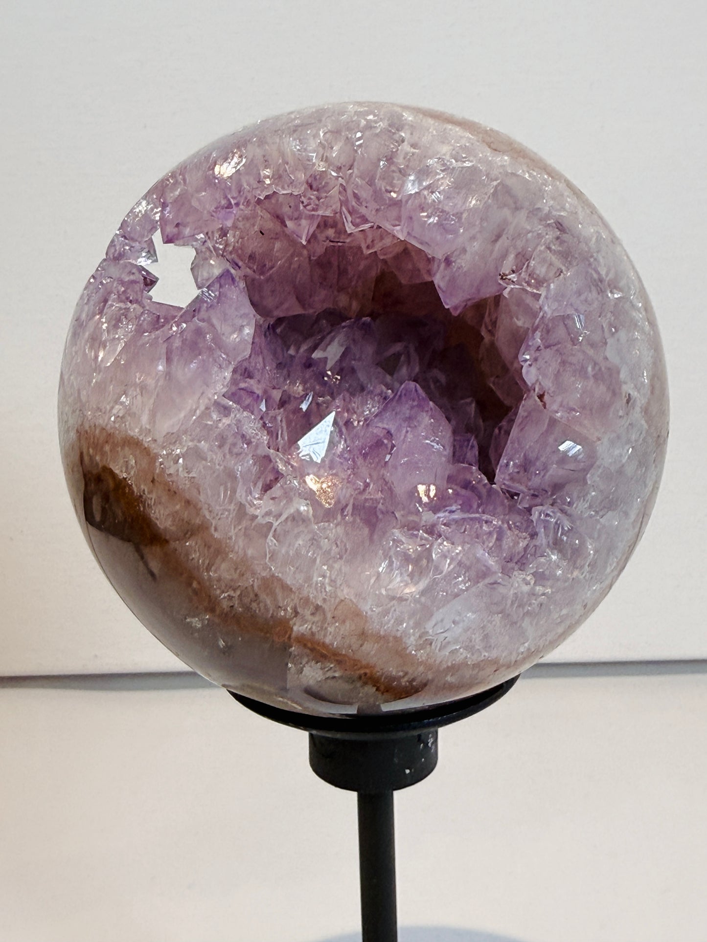 Amethyst Geode Sphere (Uruguayan)