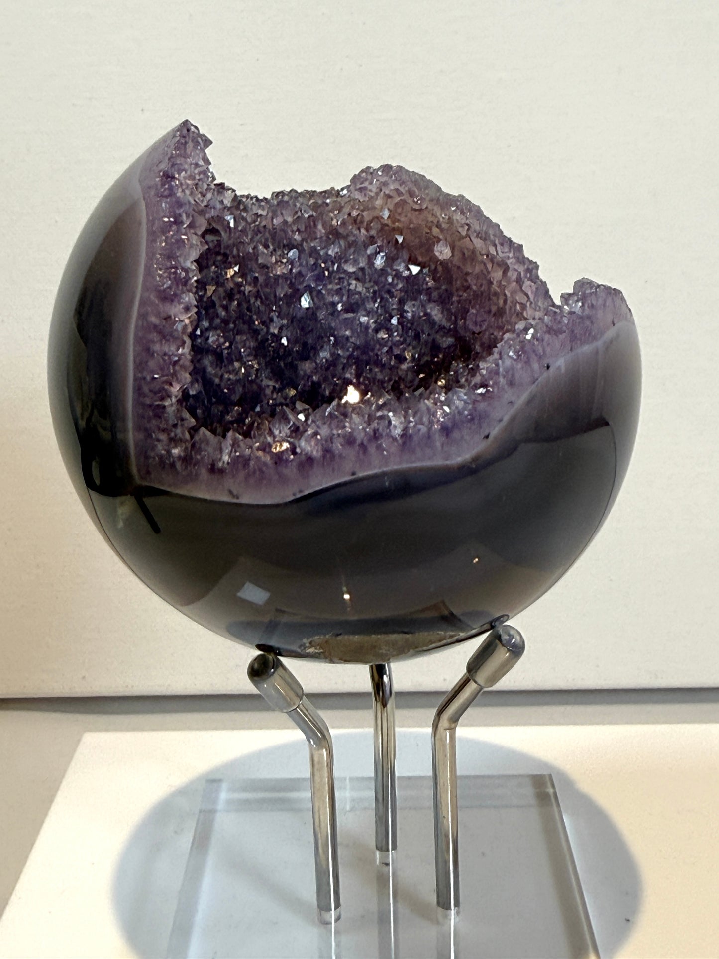 Amethyst Geode Sphere
