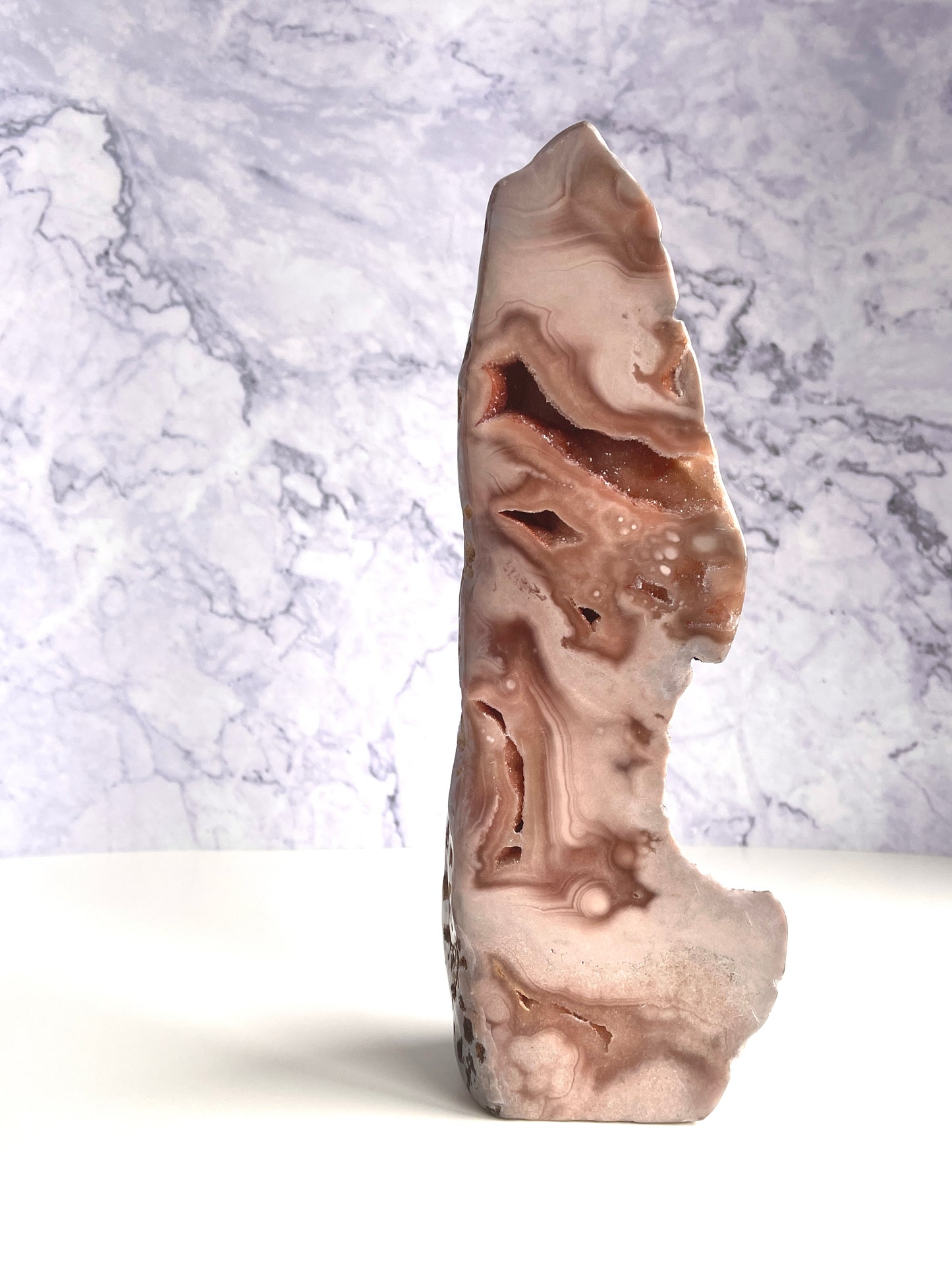 Pink Amethyst Freeform Tower
