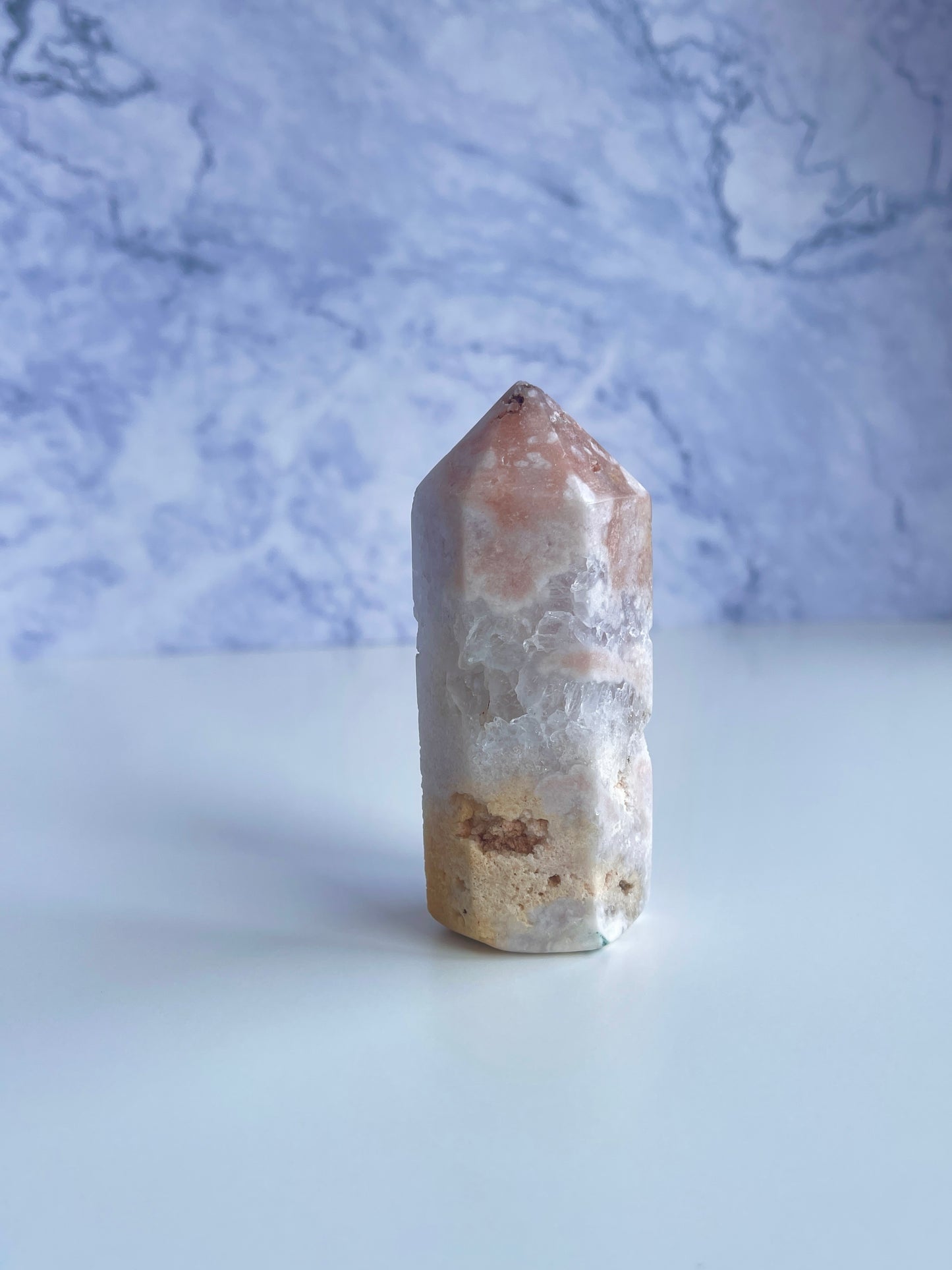 Pink amethyst tower