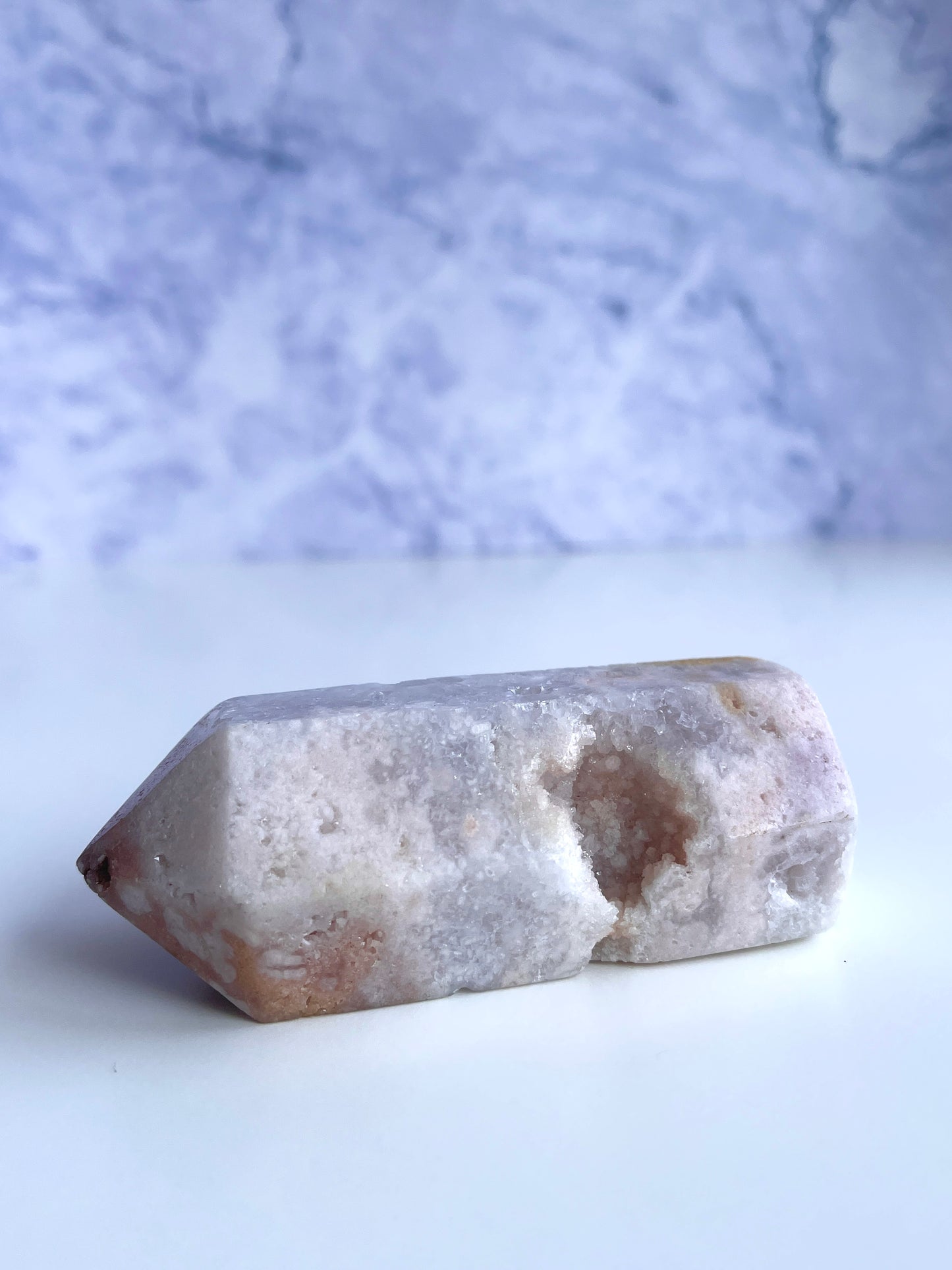Pink amethyst tower