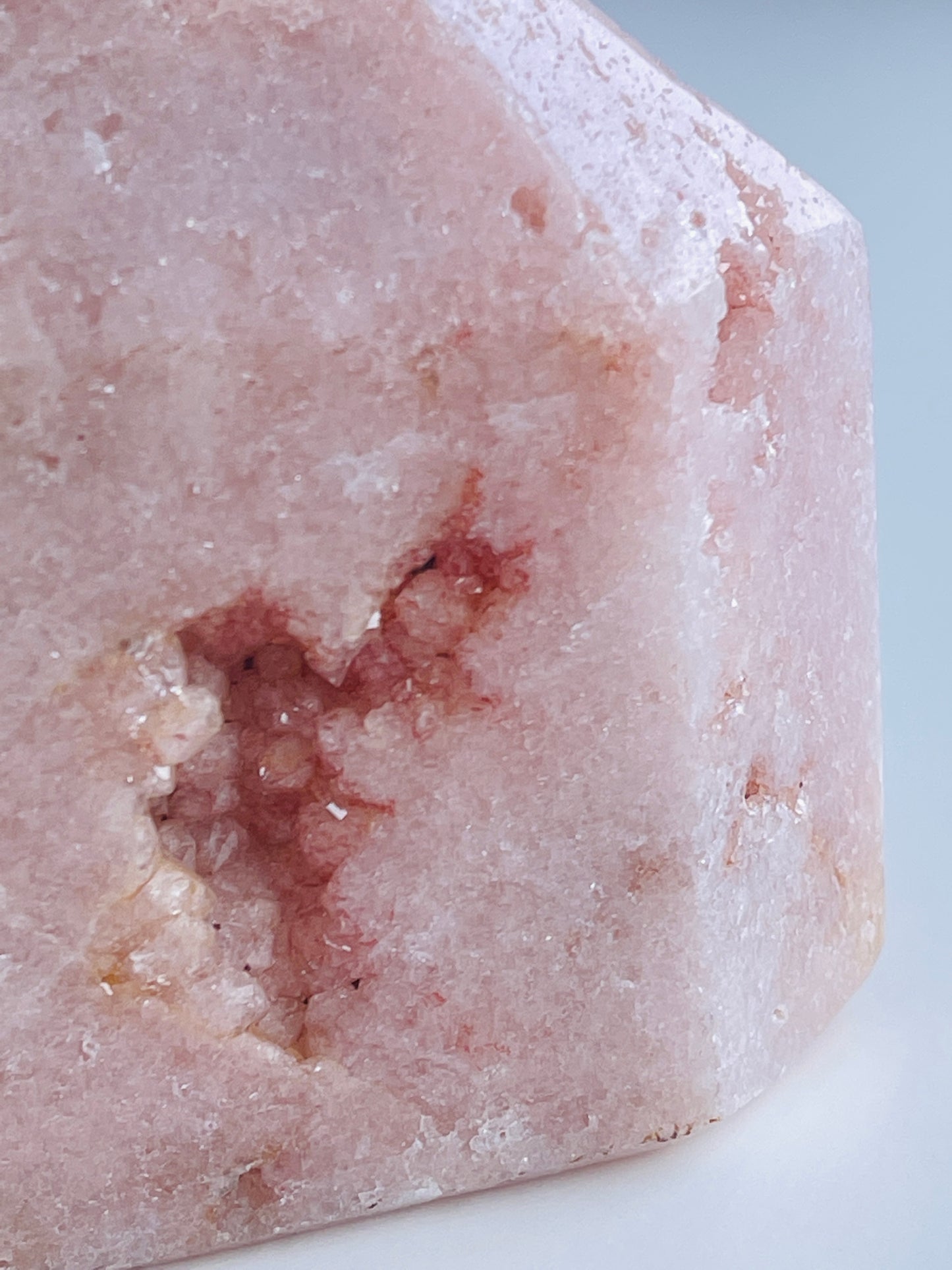 Pink amethyst tower